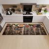 Kitchen Mat Entrance Door Mat Living Room Bedroom Long Carpet Corridor Non-slip Floor Children's Carpet