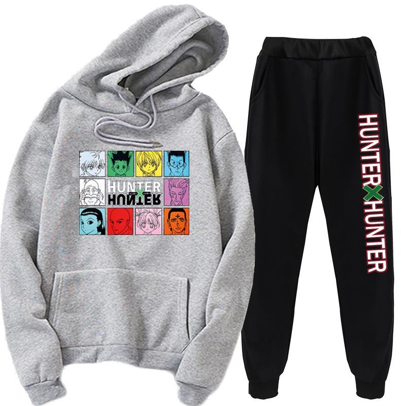 Fullmetal Alchemist Cartoon Hoodie Sweatshirt Set