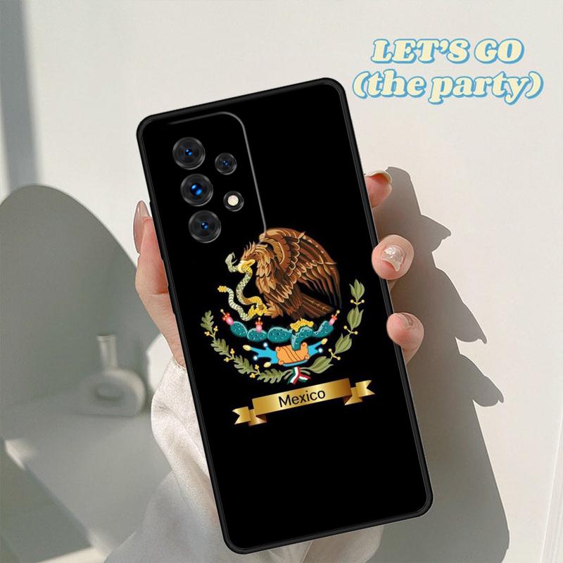 Mexico Flag Phone Case For Samsung Galaxy A42 A31 A40 A51 A71 A32 A80 A91 A52 A72 A73 A20e A21S A50 A70 A11 A12 Cover