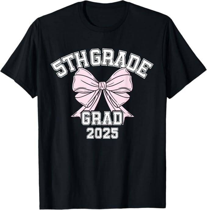 Fifth 5th Grade Grad 2025 5th Grade Graduation T-Shirt
