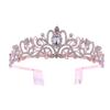 Children's Rhinestone Crown Headband for Birthday, Party, Wedding, and Performance