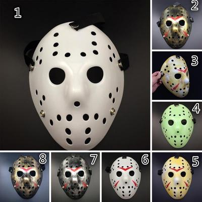 Halloween Jason Voorhees Maske Freitag der 13. Horrorfilm Hockey Kostüm Requisite