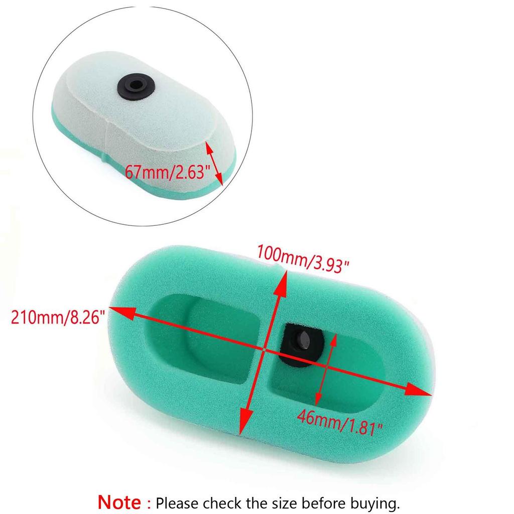 Luftfilter Reiniger Für Honda XR250L XR250R XR350R XR400R XR600L XR600R CRM250 1996-2004