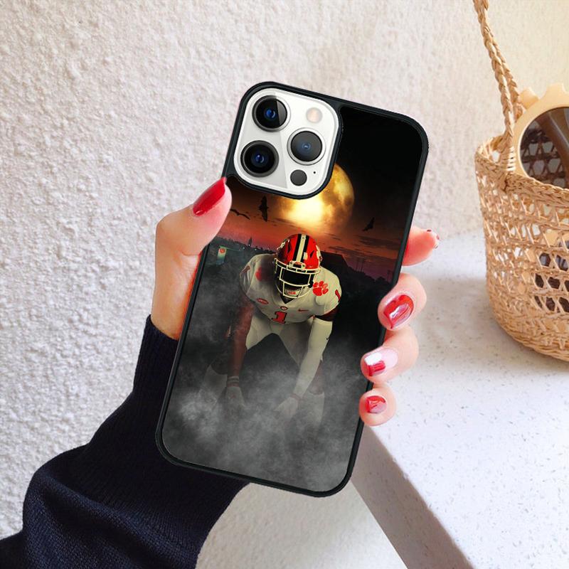 American Football Phone Case for iPhone 17 Air 16 15 14 12 13 PLUS 11 PRO MAX Back Cover Fundas Shell