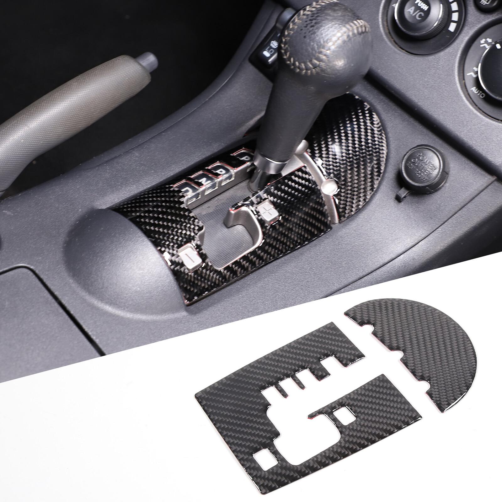 Carbon Fiber Center Control Shift Bottom Trim Panel For Mitsubishi ECLIPSE 06-11