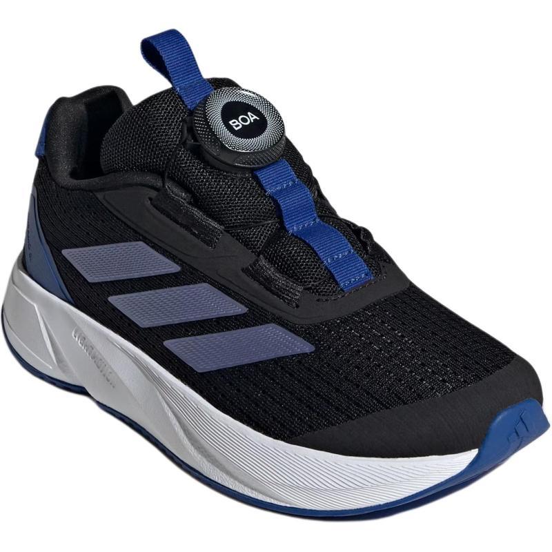 adidas DURAMO SL Abrasion Resistant Low Top Casual Shoes Black Blue Kids' Sneakers IH7520