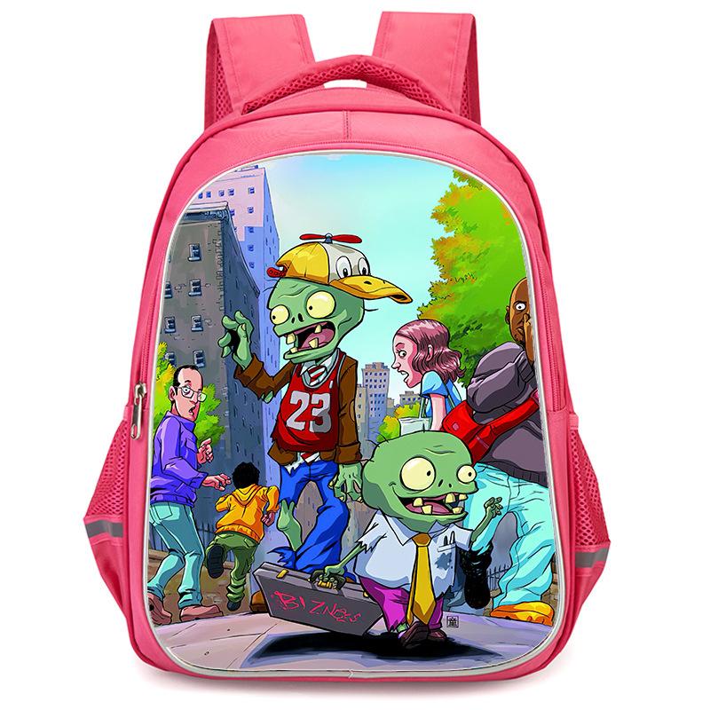 Plants Vs. Zombies Plants Vs. Zombies Anime Backpack Student Bag