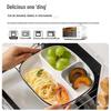 Children’s Ceramic Divided Plate for Portion Control - Creative, Household Breakfast Dish