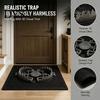 Quick Dry Kitchen Mat 3D Trap Prank Rug, Bear Illusion Door Mat, Funny Welcome Non-slip Rug for Entrance Bathroom Bedroom Porch