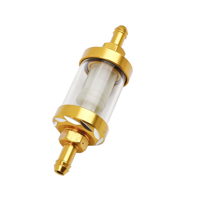 

Мотоциклетный прозрачный стеклянный топливный фильтр со съемным сердечником