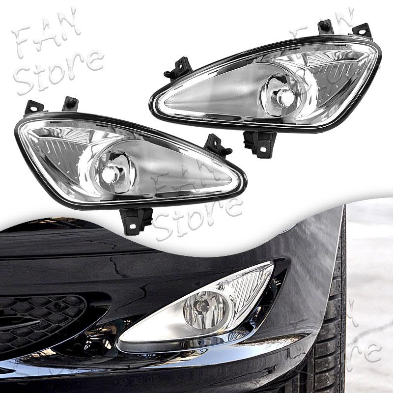 Car Front Bumper Fog Light Without Bulb For Mercedes Benz W221 S550 S600 2007-2009 OE 2218200156 2218200256 Auto Parts