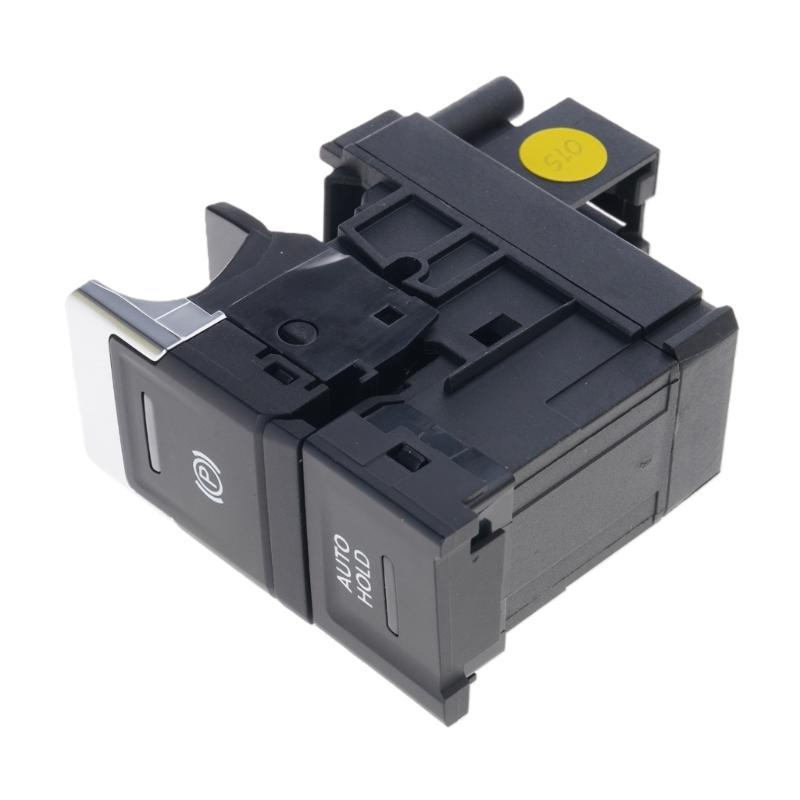 Ergonomic Electronic Handbrake Switches Button For Select Model Replace 5NG927225 Touch Control Anti Wear