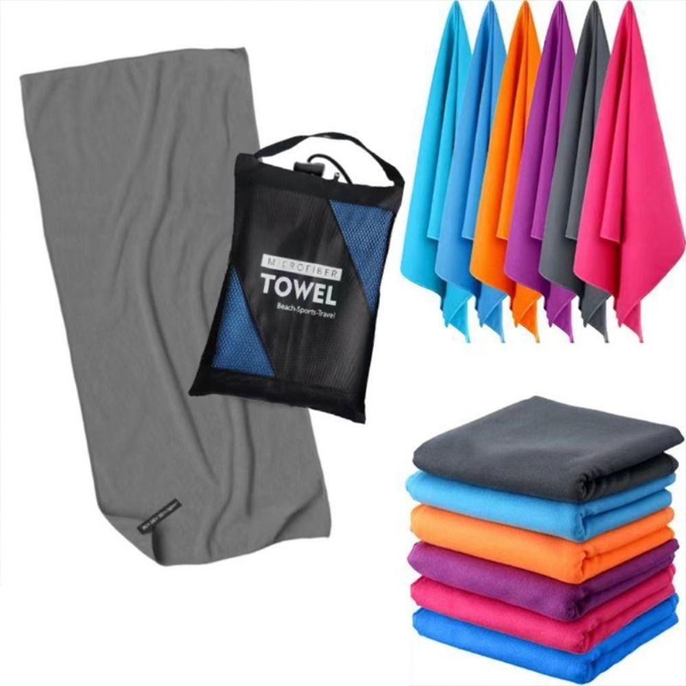 Ultrafine Fiber Microfiber Towel Quick Dry Sports Beach Towel  Camping Gym Yoga Backpacking Hiking