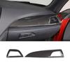 ABS Carbon Fiber Car Center Control Interior Decoration Sticker For BMW 1 2 Series F20 F21 F22 F23 2012-2018 Car Accessories