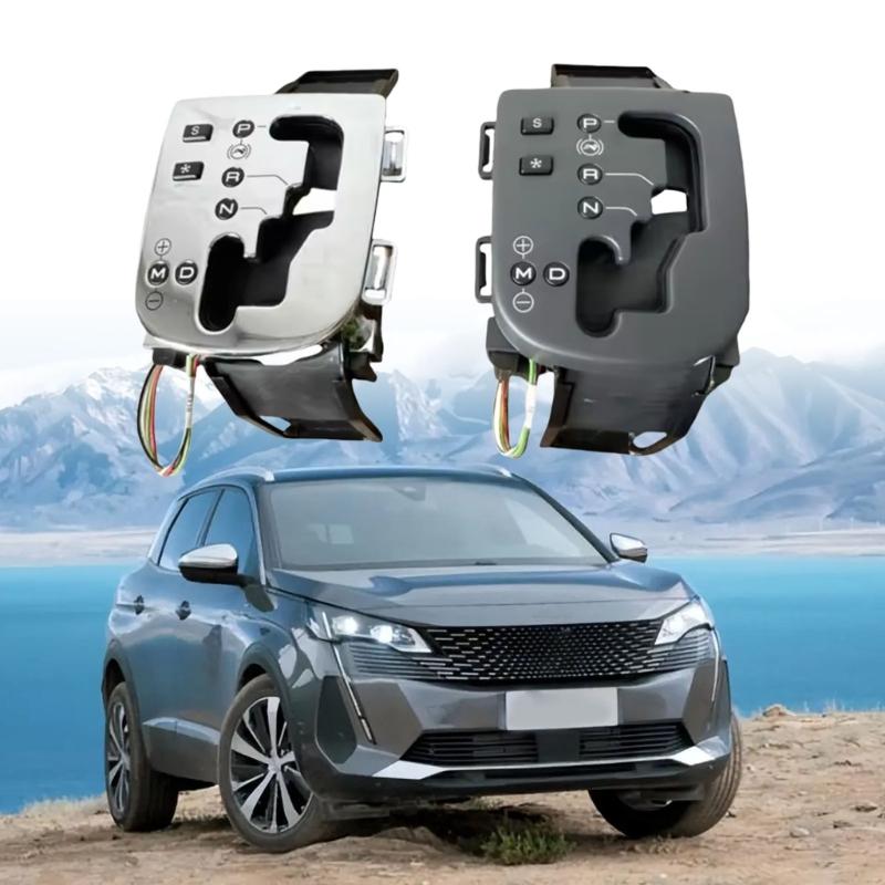 Upgraded Car Gear Shifting Control Button Cover for 307 308 Vehicles Enhancing Grip Design 98003827VD 96775827ZE 9677