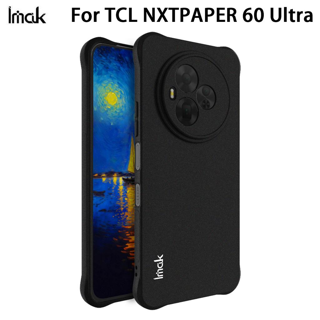 För TCL NXTPAPER 60 Ultra 5G Telefonfodral IMAK Stötsäkert Mjukt Fodral