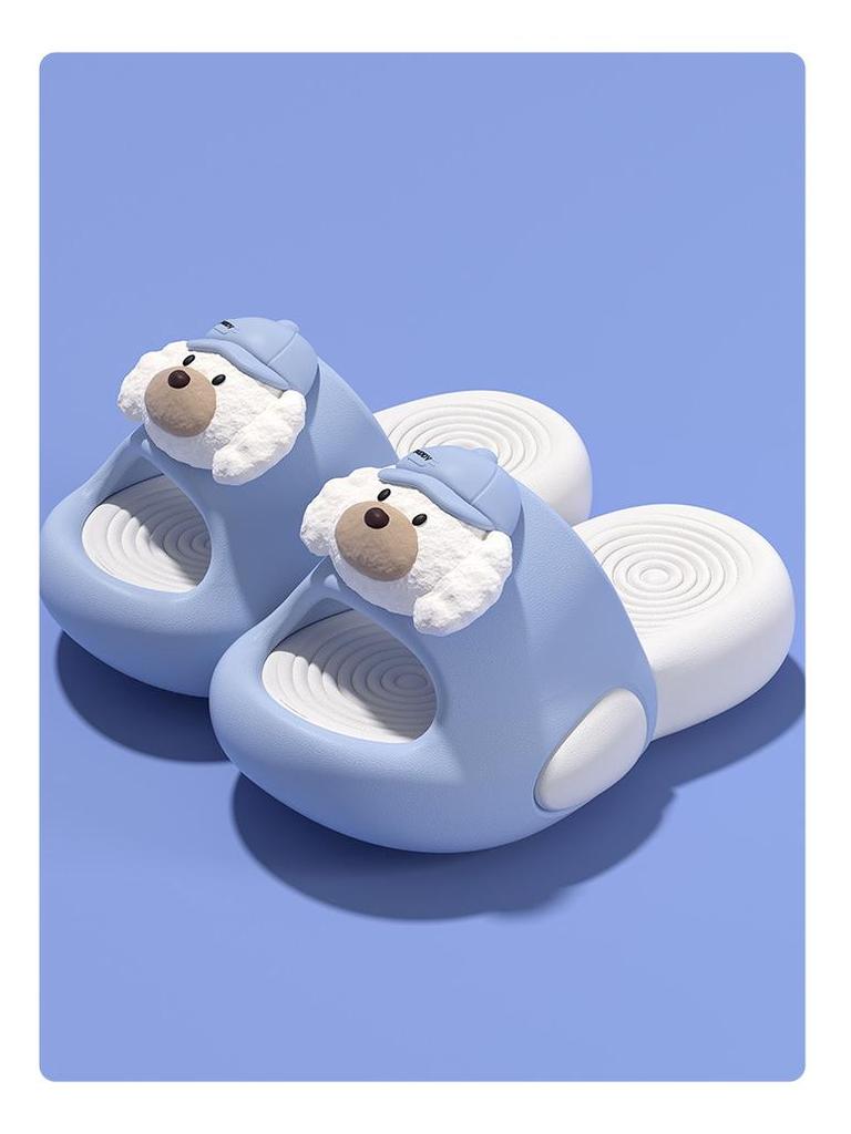 Puppy Kids Slippers: Non-slip Pink EVA Indoor Sandals for Girls 2026