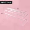 Heaband Holder Organizer,Acrylic Hair Band Ear Display Stand Jewelry Storage for Show Selling.