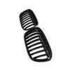 2 Stück Frontstoßstange Nierengrill Haube Nierengrill Rennsportgrills Glänzend Schwarz Ersatz für BMW X1 F49 F48 2016 2017 2018 2019