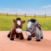 Pendant Stuffed Animal Horse 12cm Plush Horse Cute Bag Charm  Charm