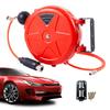 Air Hose Reel 10m Compressor Hose Reel Wall Mounted Automatic Rewind Commercial Reel Quick Coupler Air Compressor Accessories