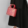 Chinese Style Song Jin Lady Diana Bag Shoulder Women'S Bag Handbag Red Bridal Wedding Bag