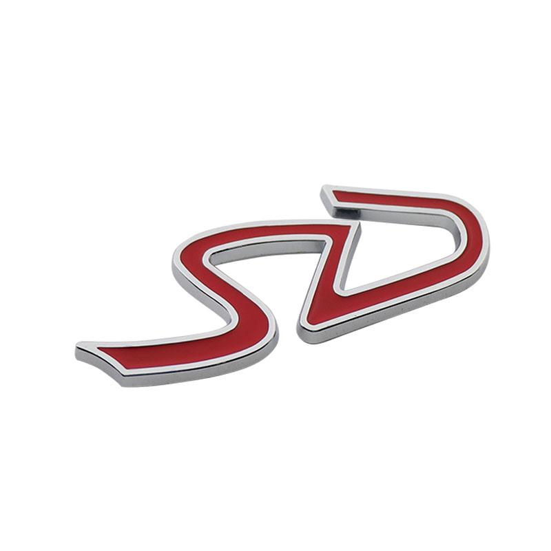 3D Premium SD D for Copper R55 R56 R60 R61 Clubman F55 F56 F60 Countryman Car Hood Fender Trunk Rear Bonnet Nameplate Decal Emblem Badge Sticker