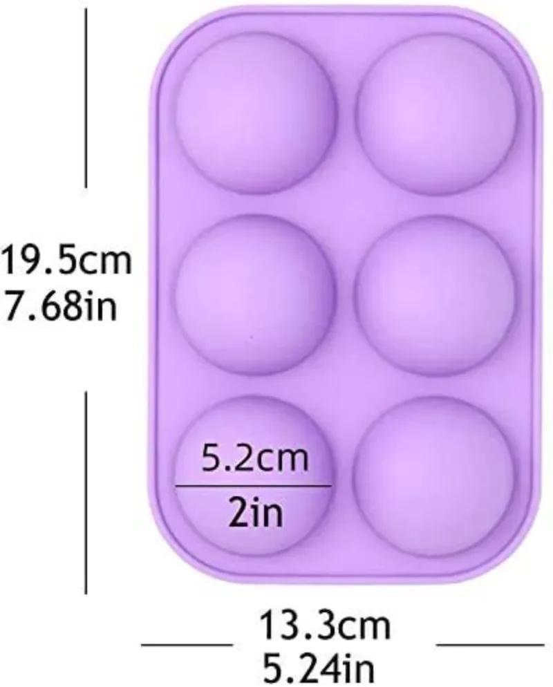 Silicone Bakeware for Pastry Molds, Chocolate Sphere Ball Mold, Pops Cake Mold, Cookies Silicone Mold, Baking Pan