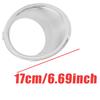 Chrome Front Fog Light Lamp Trim Ring Cover for Mini Cooper R55 R56 R57 pre-LCI 2007 2008 2009 2010 2011 51112753661
