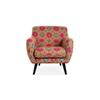 Roze bank met oosterse motieven - VERSA - Aubrey - Stof - Pluche - Vast