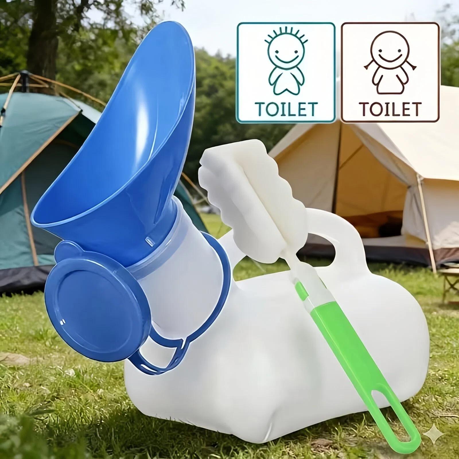 Car Portable Toilet Unisex Outdoor Camping Foldable Emergency Urinal For Traffic Jams Long Distance Travel Outdoor Fishing