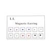 12Pcs Non Pierced Magnet Ear Tragus Cartilage Lip Labret Stud Nose Ring Jewelry