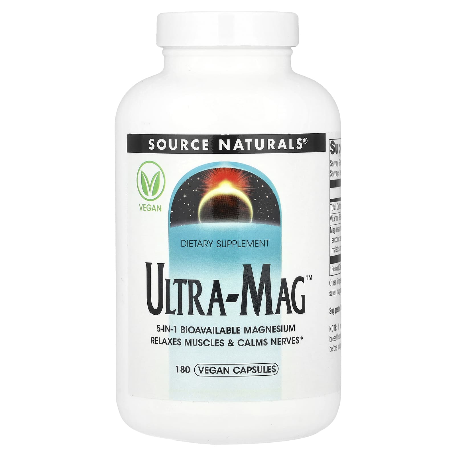 

Ultra-Mag™, 180 Veggie Capsules