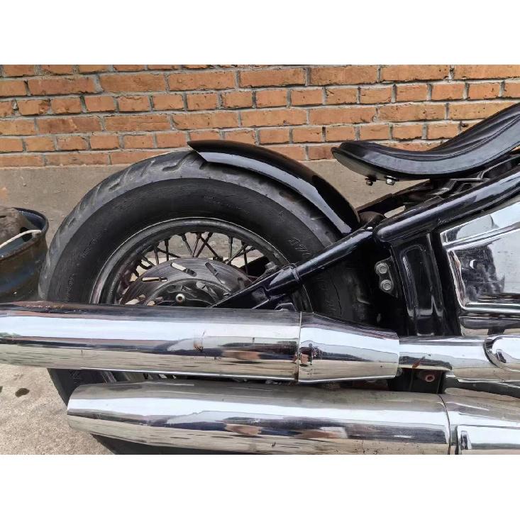 For Yamaha Dragstar VStar 1100 XVS1100 V-Star-1100 Motorcycle Rear Fender Plate Mudguard Splash Guard Splasher Protector Cover