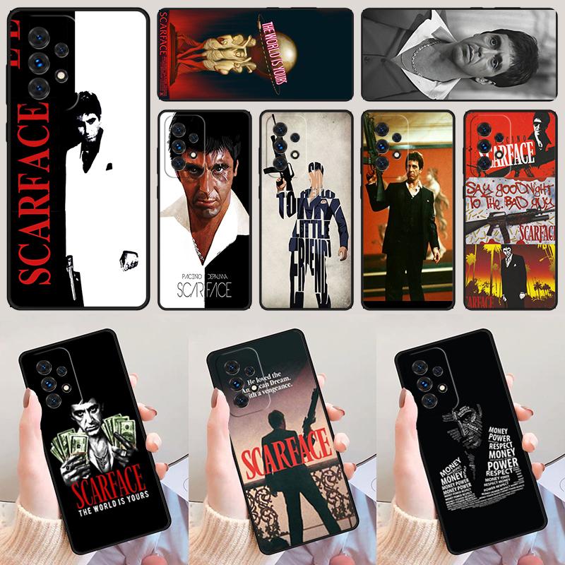 Scarface 1983 Film Al Pacino Phone Case For Samsung Galaxy A42 A31 A40 A51 A71 A32 A80 A91 A52 A72 A73 A20e A21S A50 A70 A11 A12