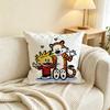 Calvin and Hobbes  Pillow Case Square Double-Sided Sofa Cushion Cover Bedroom Bedside Pillow