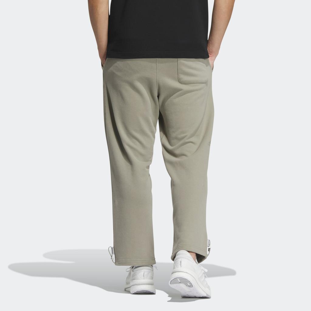 Adidas Letter Print Tapered Fit Sports Pants Unisex Pants Silver-Gray IK3505