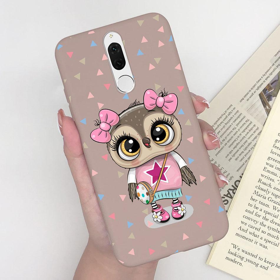 Phone Case For Huawei Nova 2i Cute Love Heart Flower Cartoon Pattern Soft Shell For Huawei Mate 10 Lite Hot New Colorful Fundas