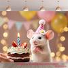 2D Printed Kawaii Animal Birthday Photo Booth Backdrop