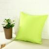 Colorful Solid Color Pillowcases Simple Cushion Cover Candy Color Pillow Case Cover  Office