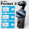 1/2/3Sets Tempered Glass For DJI OSMO Pocket 3 Lens Screen Protector Easy To Inatall AR Protective Cover Camera Film For Pocket2