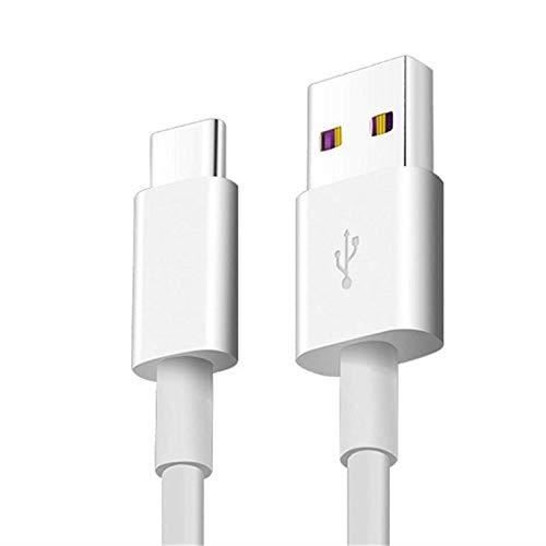 Cable usb c [1 m] cable usb de type c 5a câble chargeur rapide pour samsung galaxy s20 s8 s9 s10 s21 a50 a51 a40 a20e,huawei p30