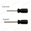 4.0mm Phillips Screwdriver with Black Handle for Furniture Assembly