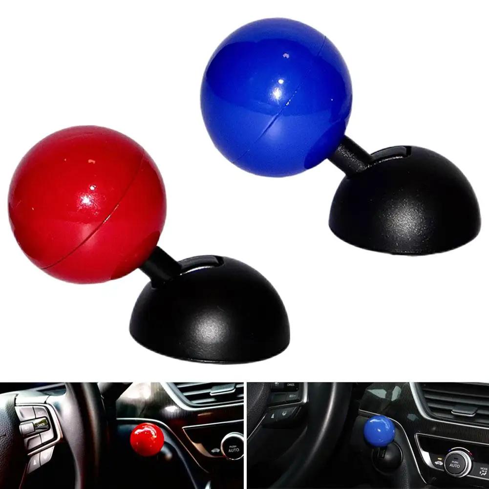 Universal Car Start Button With One Click Decor Stickerall Ball Club Style Car One-touch Start Button Rocker Modification Tools