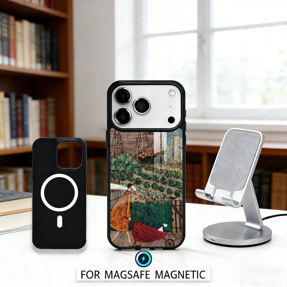 Tiny W-Warm Wit Stories S-Sam Toft Phone Case For iPhone17,16,15,14,13,12,Pro,Max,Magnetic For Magsafe Wireless Charging