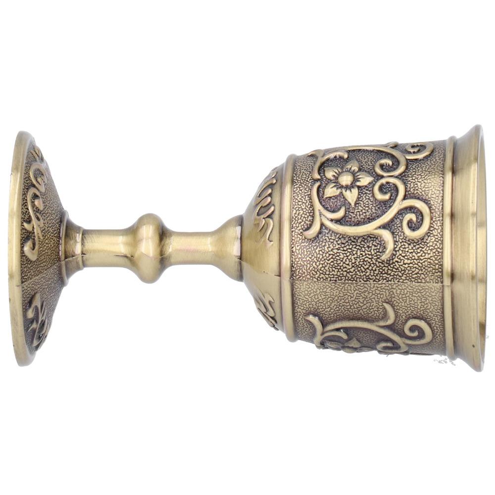 Engraved European Chalice Embossed Whiskey Goblet Goblets & Chalices Party Supplies For Party