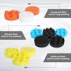 Auto Car Polishing Sponge Pads Kit Foam Pad Buffer for Polishing Machine Motorcycle Scratch Removal Wax Pads for Motor Vehicle