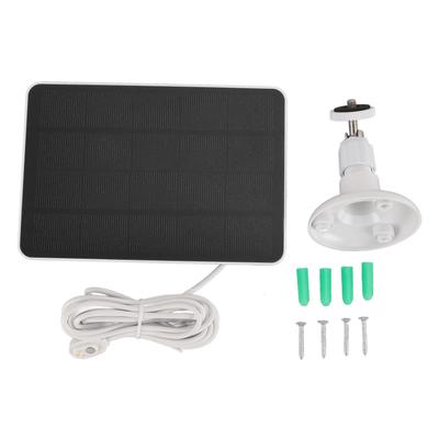 4W 5V Solární panel pro bezpečnostní kameru Vysoce účinná solární nabíječka pro Arlo Pro 4 Ultra 2 Pro 3 Ultra