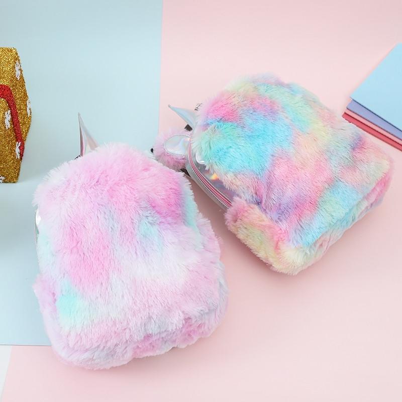 fur unicorn backpack