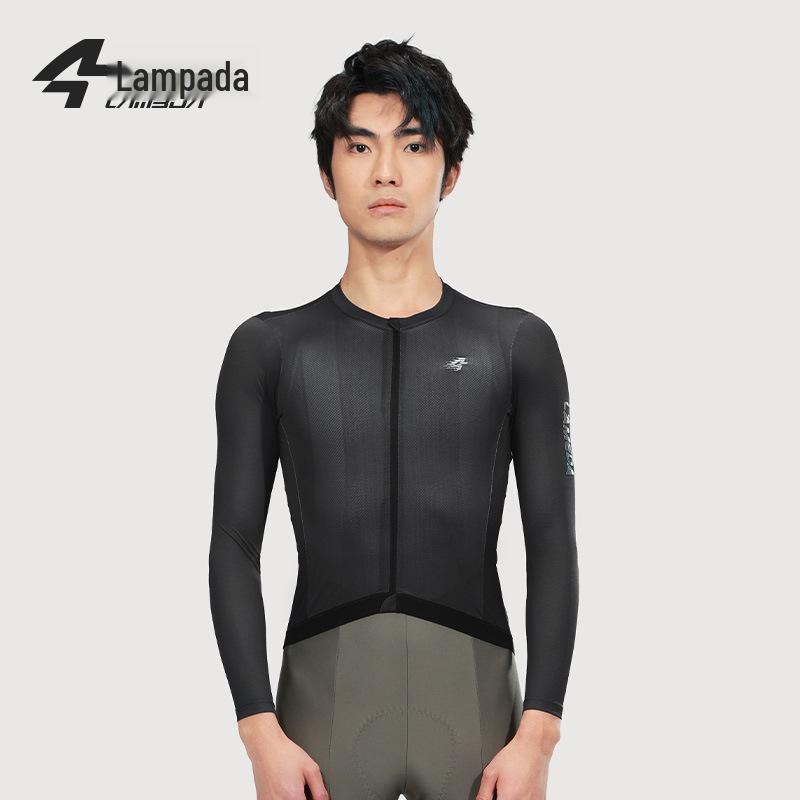 

Мужская веломайка с длинным рукавом Lanpada - Дышащая и быстросохнущая для весны и осени XXL